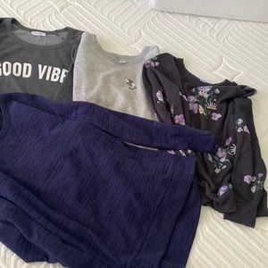 Lot of 4 sweatshirts.  All in great shape.
